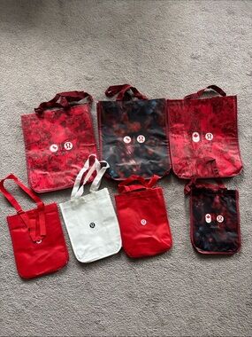 NWT Lululemon reusable Bags Lot